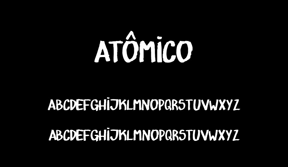 ATÔMICO font