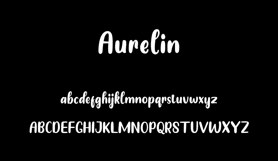 aurelin font