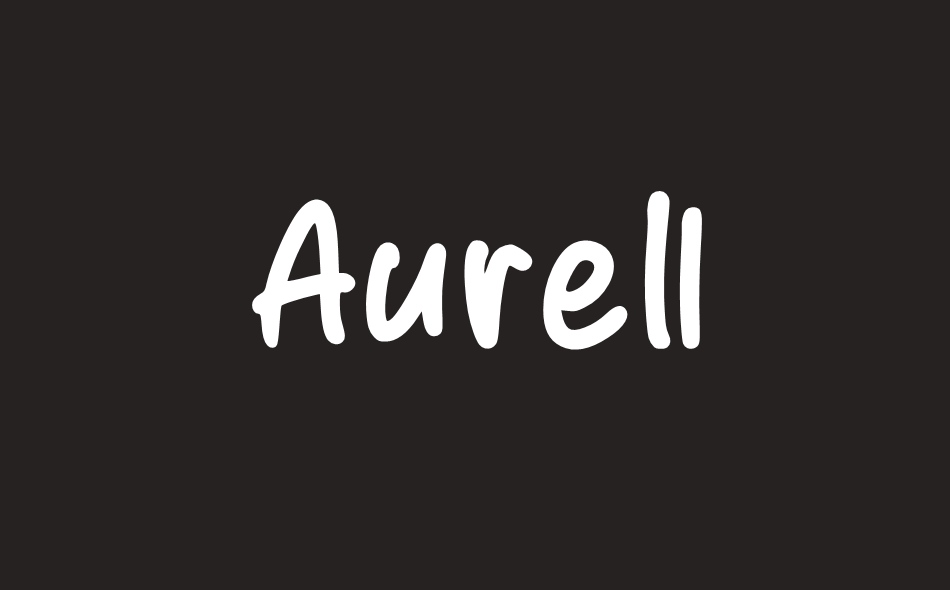 Aurell font big