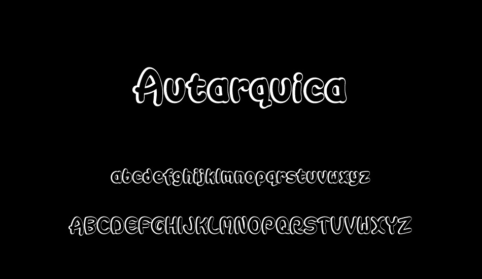 Autarquica font