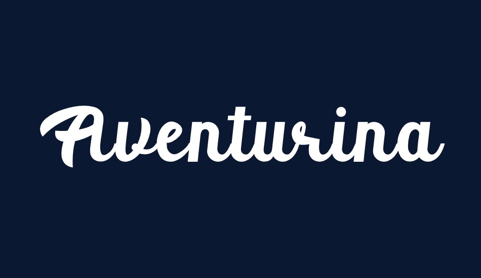 Aventurina font big