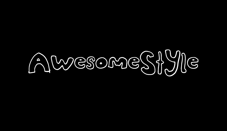 AwesomeStyle font big