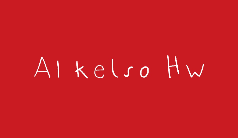 AI kelso HW font big