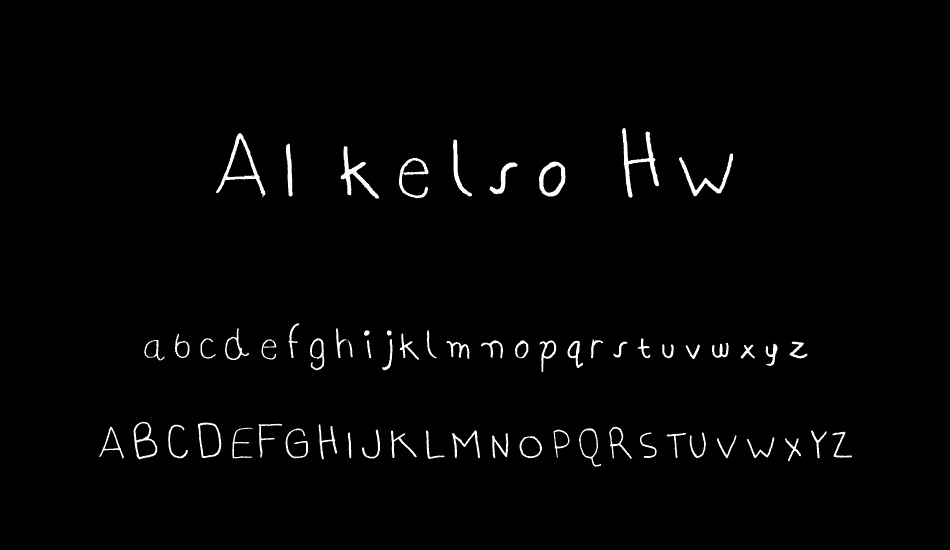 AI kelso HW font