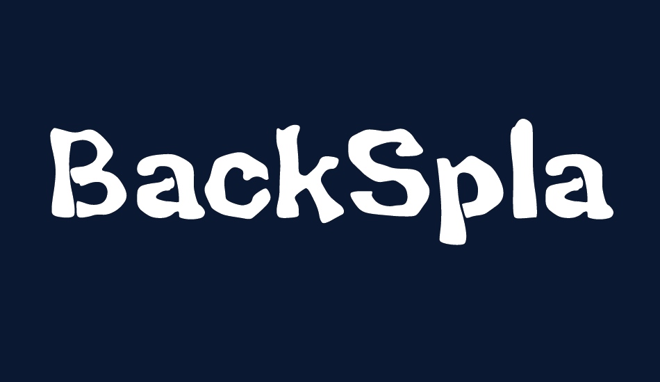 BackSplatter font big