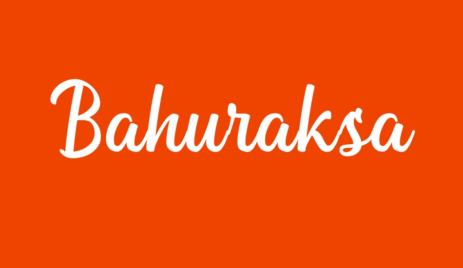 Bahuraksa font big