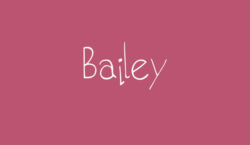 Bailey free font