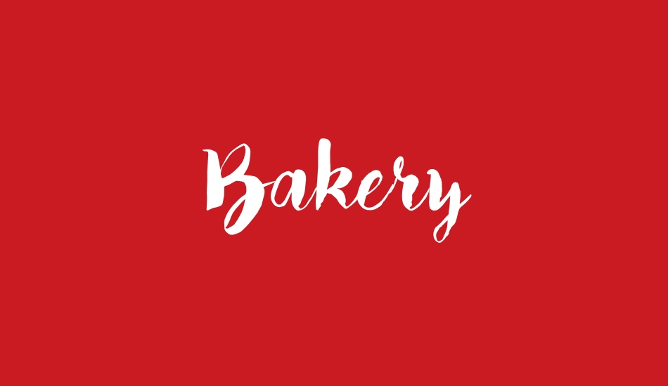 Bakery font big