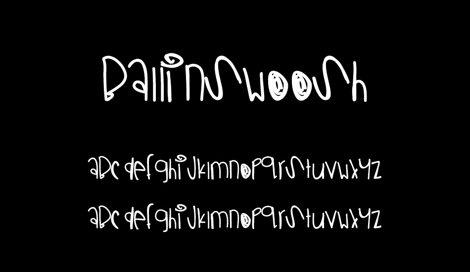 BallinSwoosh font