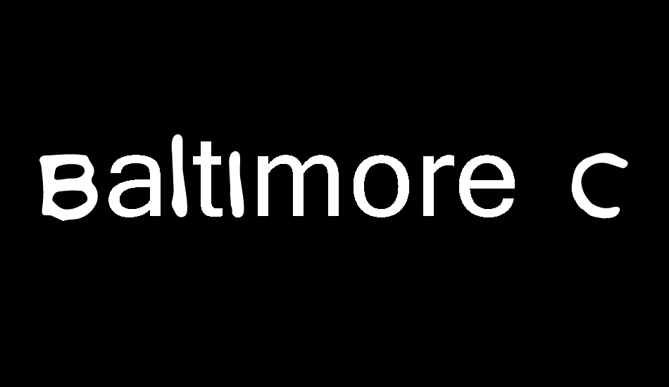 Baltimore Comic font big