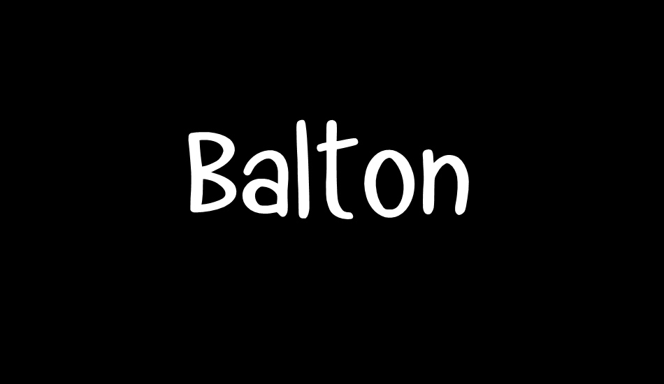 Balton font big