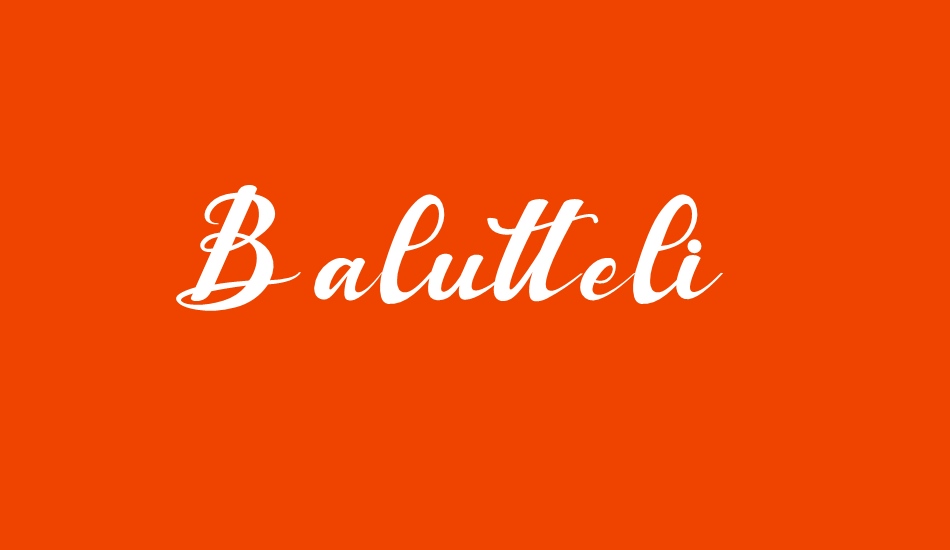 Balutteli font big