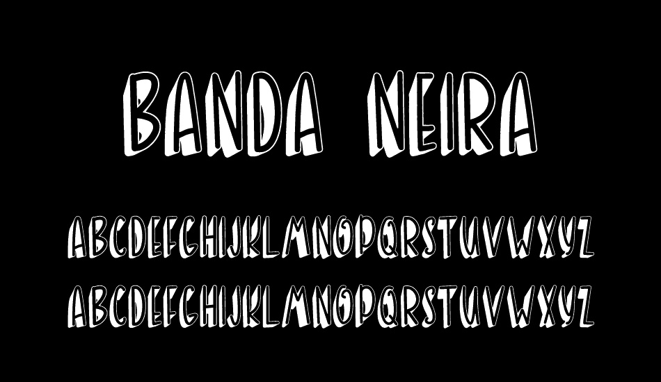 BANDA NEIRA font