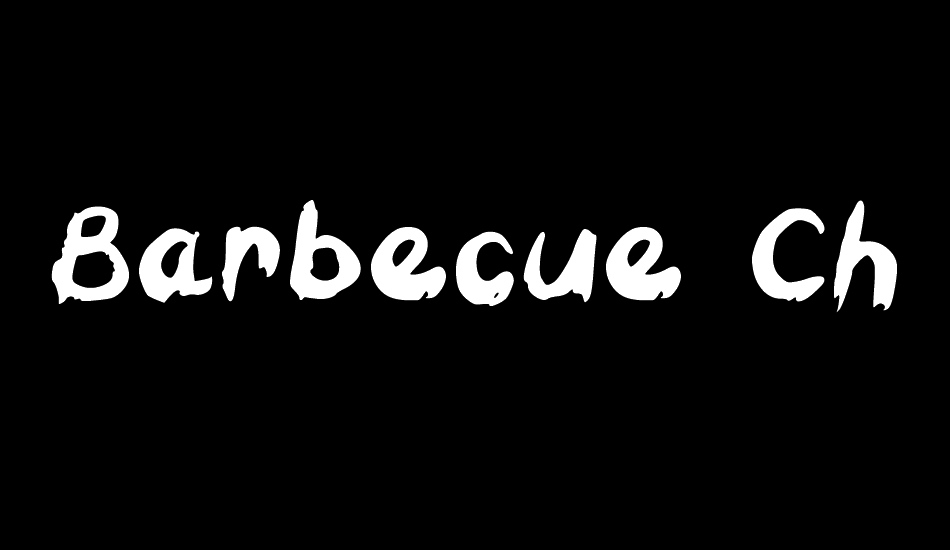 Barbecue Chicken font big