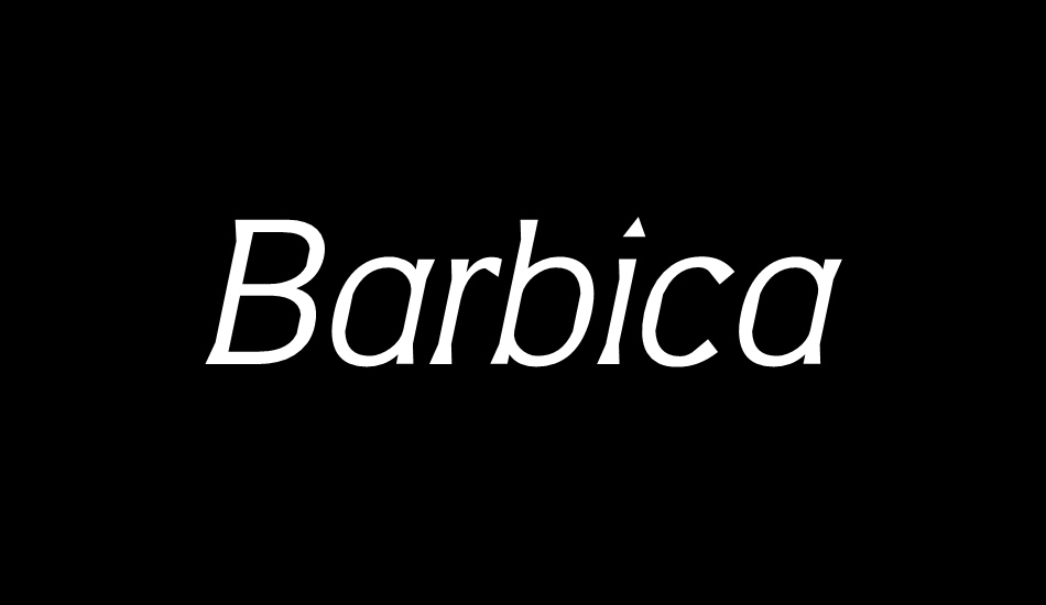 Barbica font big