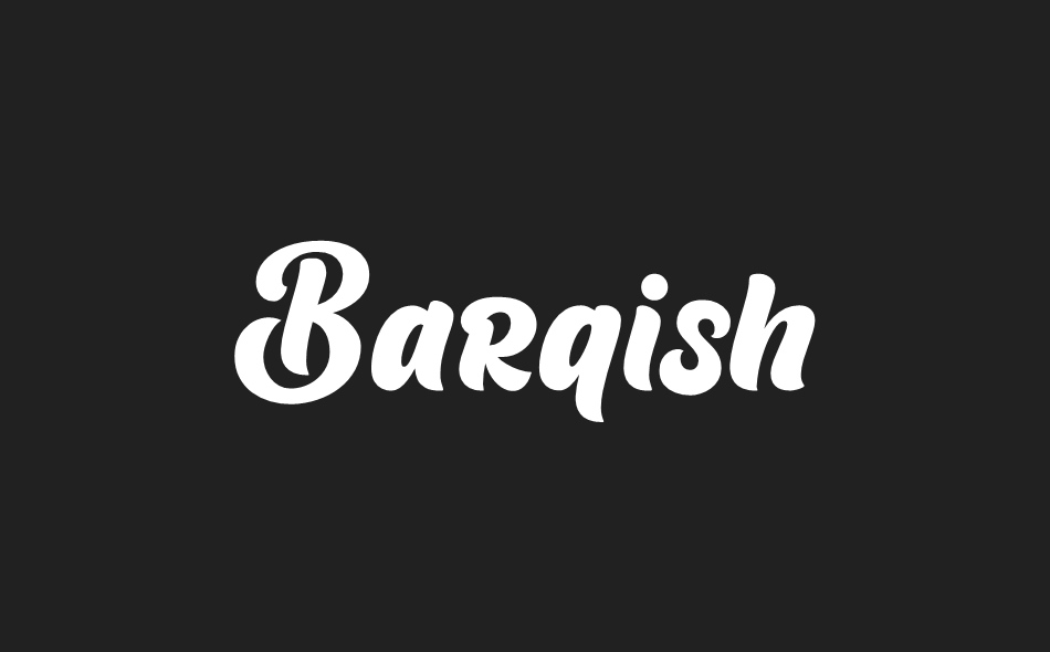 Barqish font big