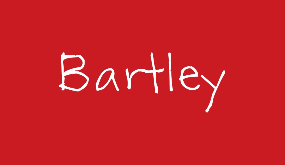 Bartley font big