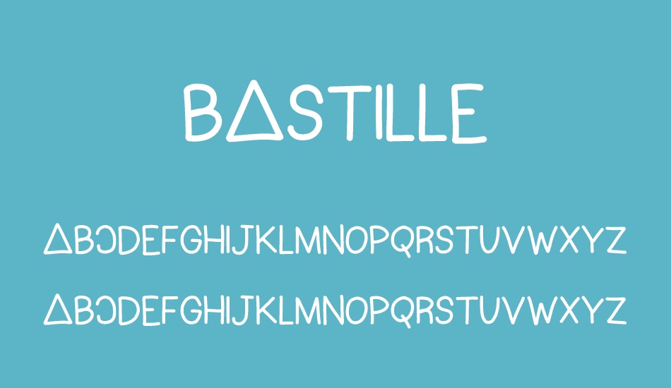 BASTILLE font