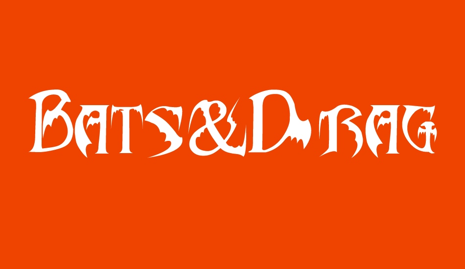 Bats&Dragons-Abaddon font big