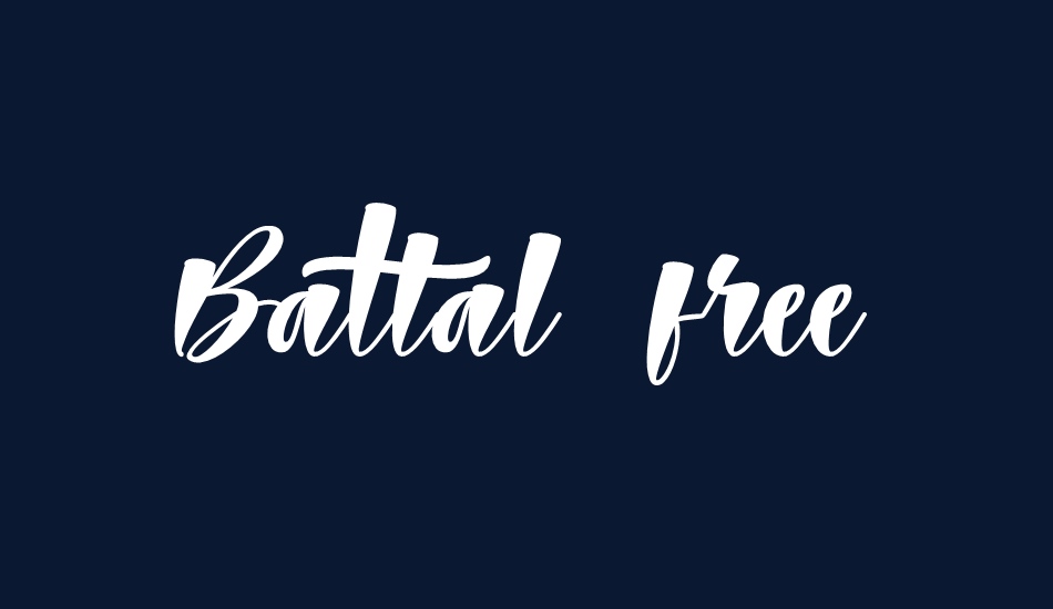 Battal free font big