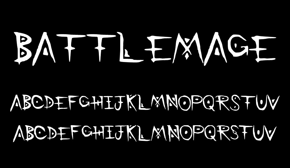 BattleMage font