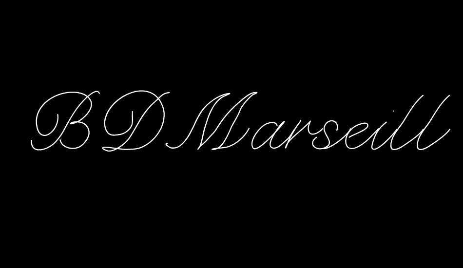 BDMarseille font big