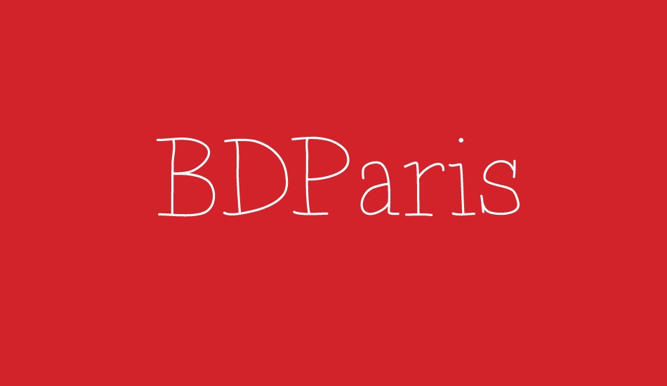 BDParisDemo font big