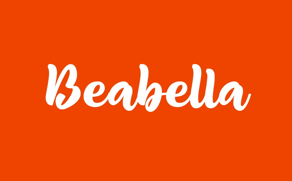 Beabella font big