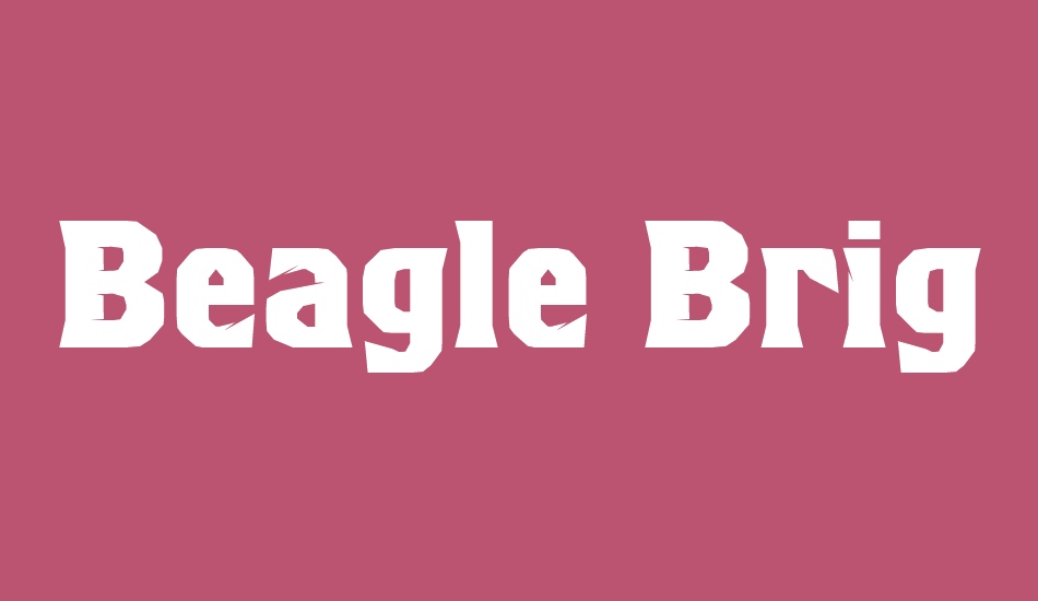 Beagle Brigade AU font big