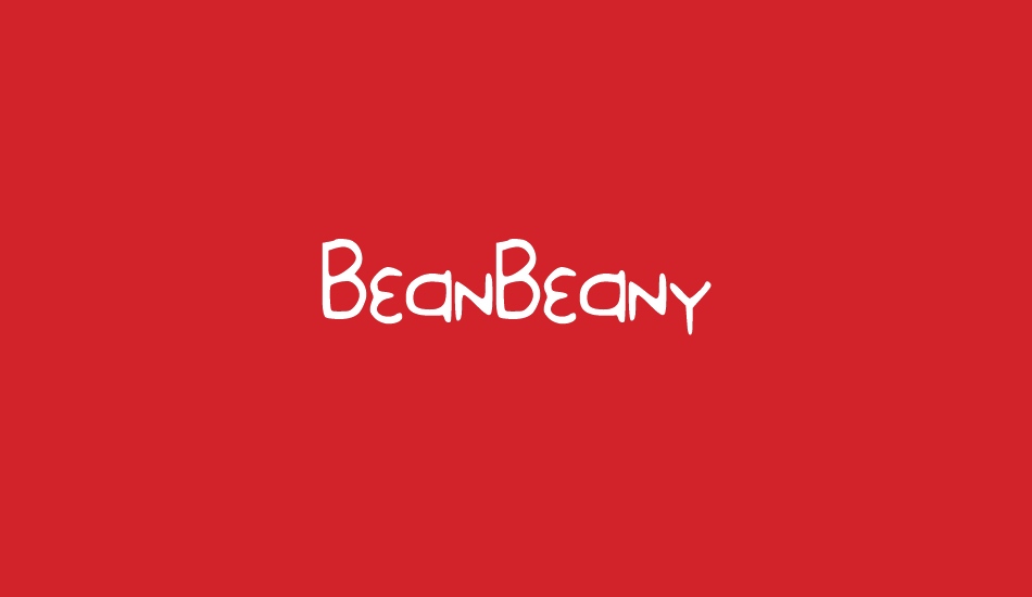 BeanBeany font big