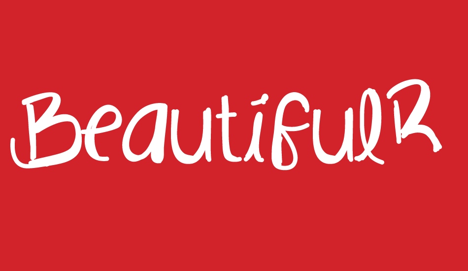 BeautifulRuins font big