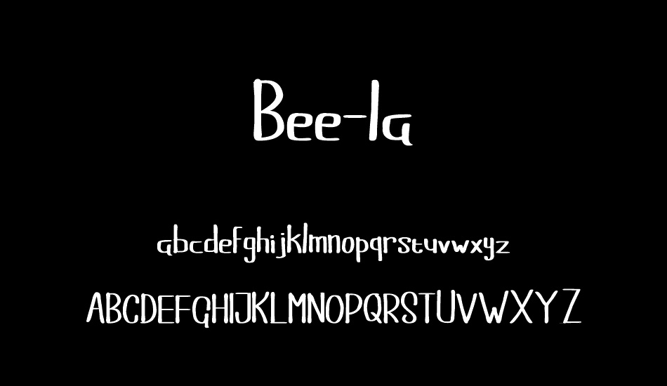 Bee-la font