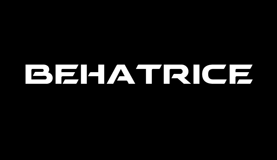 BEHATRICE font big