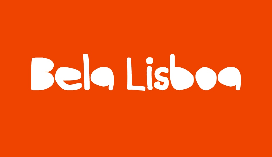 Bela Lisboa font big