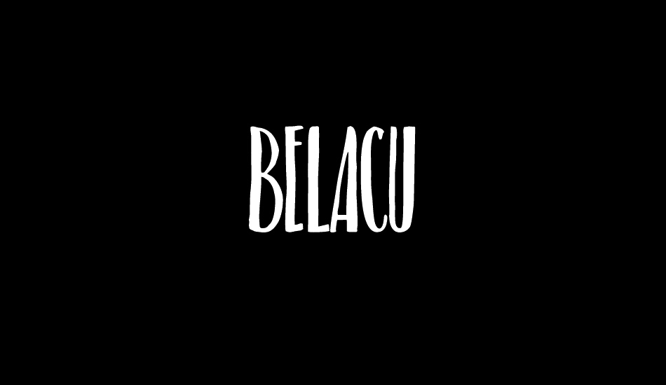 Belacu font big