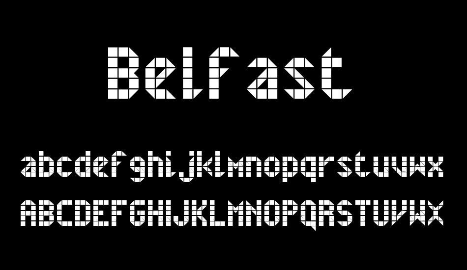 Belfast font