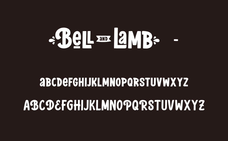 Bell and Lamb font