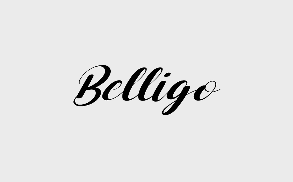 Belligo font big