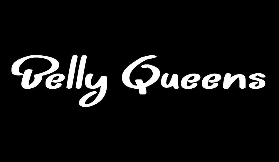 Belly Queens font big