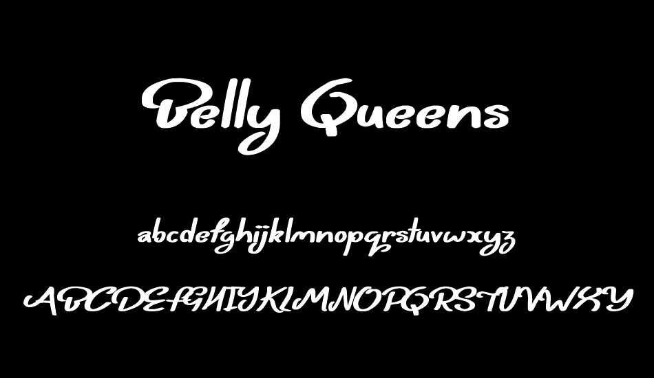 Belly Queens font