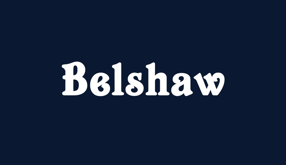 Belshaw font big