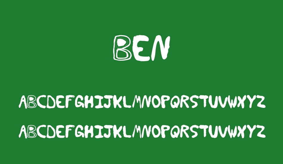 Ben font