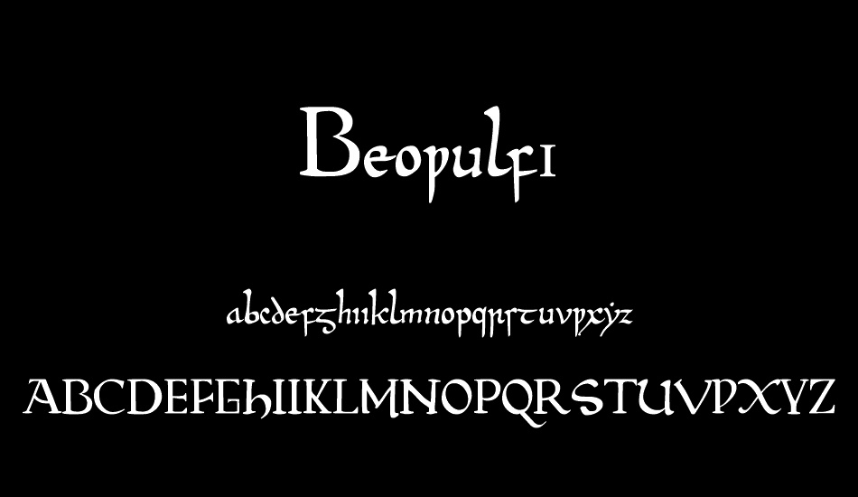 Beowulf1 font