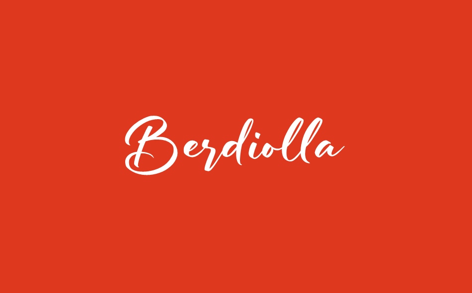 Berdiolla font big