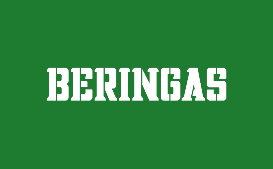 Beringas font big