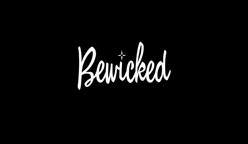 Bewicked font big