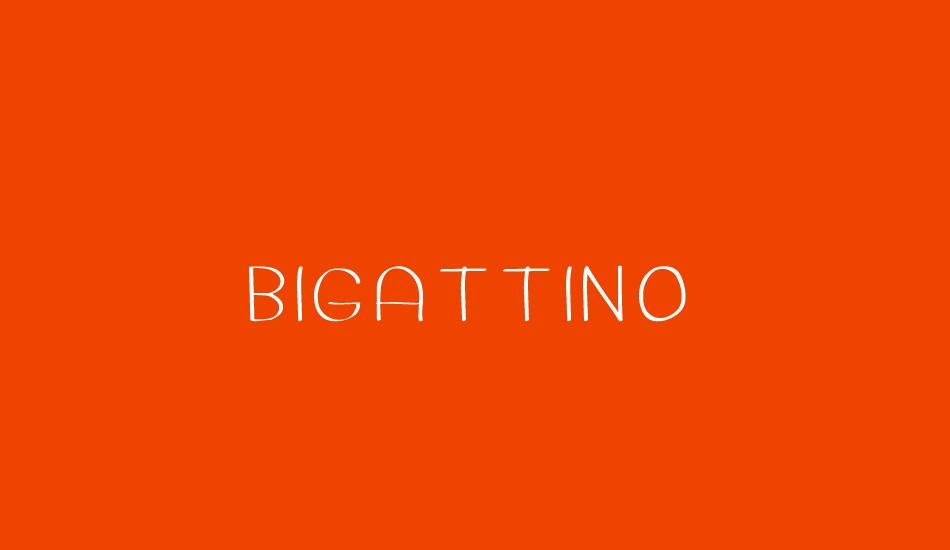 bigattino font big