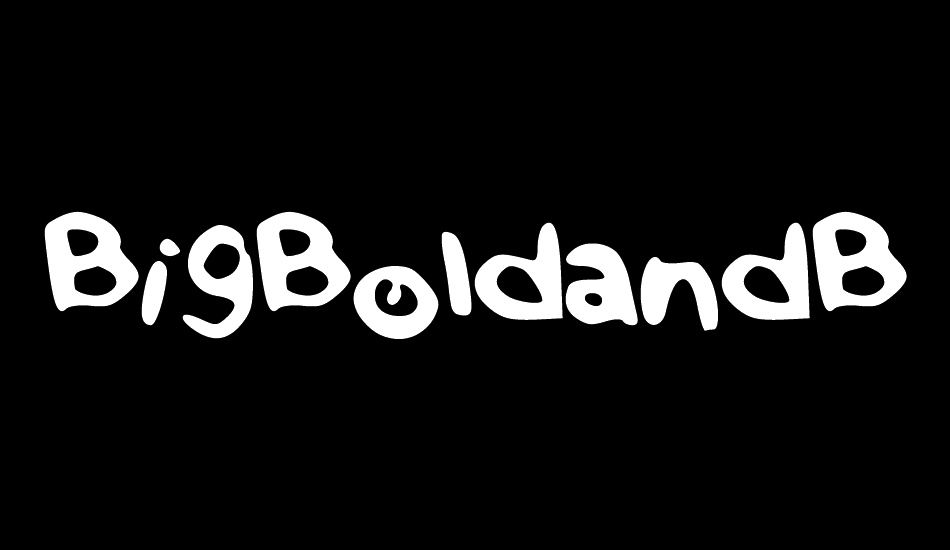 BigBoldandBRILLIANT font big