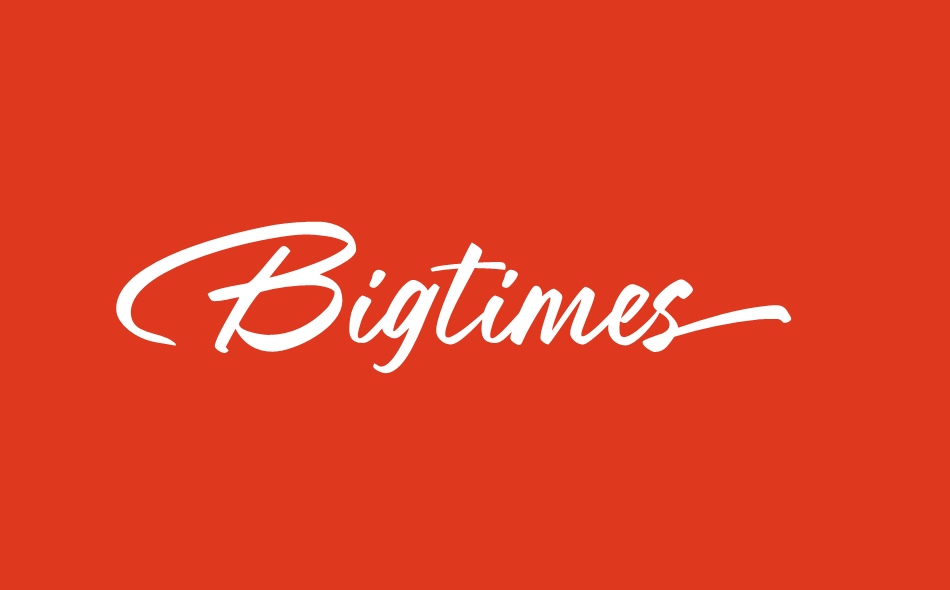 Bigtimes font big