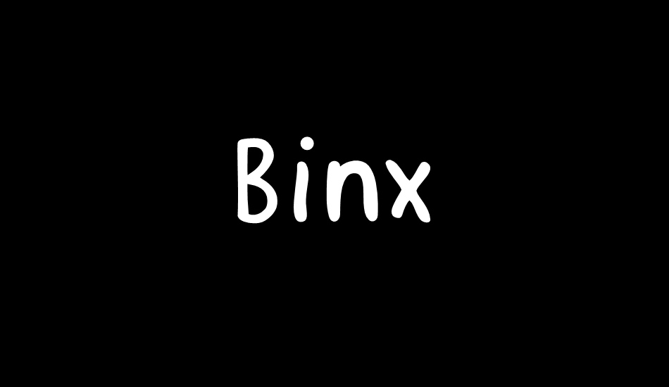 Binx font big